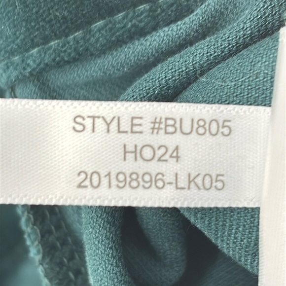 J Crew Factory Petite Velvet Kallie pant in Old Forest green size 12P NWOT BU805 - Picture 8 of 10